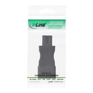Adaptateur d'alimentation InLine IEC 60320 C14 / C7 - Appareil IEC 3 broches vers 2 broches