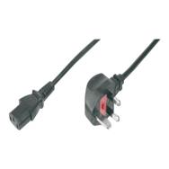 DIGITUS Electronic AK-440112-018-S - 1.8 m - C13 coupler - BS 1363 - 250 V - 10 A