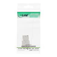 Module enfichable InLine RJ45 Keystone Jack Cat.6a - avec cache anti-poussière noir
