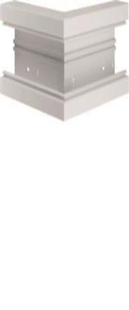 Hager BR6513039016 angle extérieur L x P 130 mm 68 1 pc. Blanc