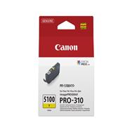 Cartouche d'encre jaune Canon PFI-5100 Y