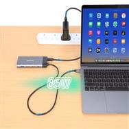 Station d'accueil Manhattan USB-C 10 ports 100 W PD