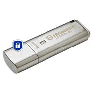 Kingston IronKey 256GB Locker Plus 50 AES Encryption - 256 GB - USB Type-A - 3.2 Gen 1 (3.1 Gen 1) - 145 MB/s - Cap - Silver