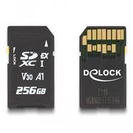 Carte mémoire Delock SD Express 256 Go - 256 Go - SD - UHS-I - 858 Mo/s - 804 Mo/s - Classe 3 (U3)