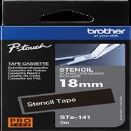 Ruban encreur noir Brother STe-141 1,8 cm x 3 m