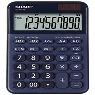 SHARP EL-M335 DESKTOP CALCULATOR BATTERY/SOLAR BLUE