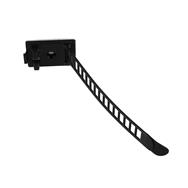 Serre-câble réglable en ligne 94 mm noir 10 pièces