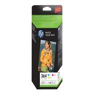 HP 364 Pigment-Based Ink: 1 Pc Multi-Pack