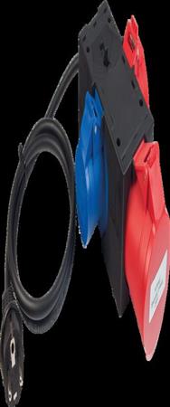 Adaptateur de mesure Benning 044147 Connecteur CEE triphasé