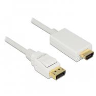 Câble adaptateur Delock - DisplayPort mâle vers HDMI mâle