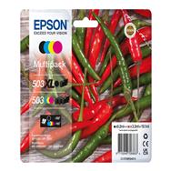 Pack multiple de 4 cartouches Epson 503 XL