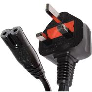 Origin Storage C7 (Figure of 8) Power Cord - 1.8 m - Power plug type G - C7 coupler