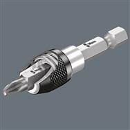 Wera 895/4/1 K, tige hexagonale, 25,4 / 4 mm (1 / 4"), tige hexagonale, 1 pièce(s), 52 mm