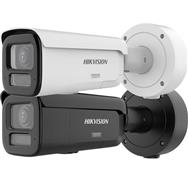 Caméra hybride intelligente Hikvision 8 MP avec ColorVu : caméra bullet fixe (noire)