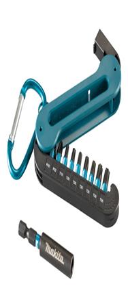 Makita E-15811 Impact Noir jeu d'embouts 10 pièces