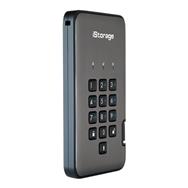 iStorage diskAshur PRO2 256 bits 512 Go USB 3.2 certifié FIPS niveau 3 - Disque SSD chiffré sécurisé IS-DAP2-256-SSD-512-C-X - 512 Go - USB Type-A - 3.2 Gen 1 (3.1 Gen 1) - 361 Mo/s - 5 Gbit/s - Gris
