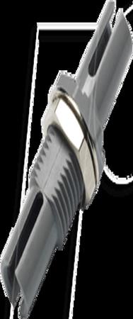 Adaptateur de cloison fibre optique BROADCOM HFBR4505Z gris