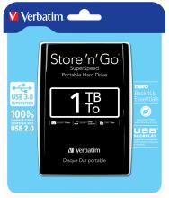 Ordinateur portable Verbatim Store 'n' Go 1 To noir