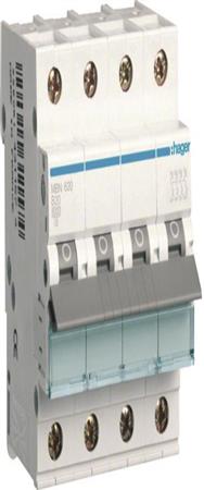 Disjoncteur Hager 3p+N B-20A 6kA MBN620