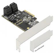 Carte PCI Express x4 SATA 5 ports Delock