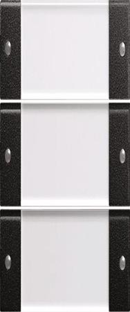 GIRA 2133005 Kit de bascule 3f BSF Système 55 transparent sw w
