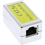 Adaptateur croisé InLine Cat.5e direct vers croisé 2x RJ45 femelle blindé