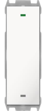 MDT bouton lumineux 63 1 voie RGBW avec capteur de température studio blanc brillant BE-TAL63T1