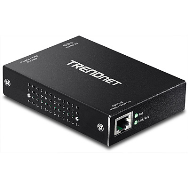 TRENDnet TPE-E100 - 800 Mbit/s - Ethernet LAN - Noir
