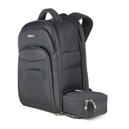 Sac à dos pour ordinateur portable 17,3 pouces avec étui pour accessoires