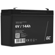 Accumulateur AGM Green Cell 6V 14Ah