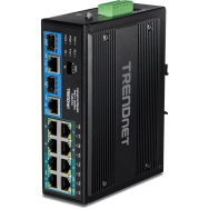 TRENDnet TI-BG104 - Commutateur - industriel - non géré
