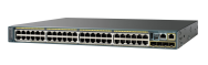 Catalyst 2960S 48 GigE PoE 740 W, base LAN 2 x 10G SFP+
