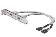 DIGITUS AK-300301-002-E Câble de connexion USB 0,25 m