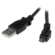 Câble micro USB StarTech A vers coudé vers le haut de 1 m