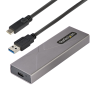 Boîtier externe USB-C M.2 NVMe SATA sans outil