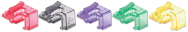 Pack de 50 clips de réparation RJ45