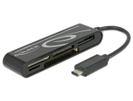 Lecteur de cartes USB 2.0 Delock USB Type-C mâle 5 emplacements