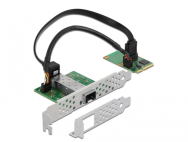 Delock 95267 - Mini PCIe E/S PCIe pleine taille 1x SFP Gigabit LAN
