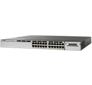 Commutateur Catalyst 3750-X Services IP 1GbE 24x1GPoE+ L3 géré WS-C3750X-24P-E*