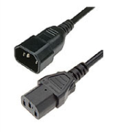 Câble d'alimentation HPE 142257-003 3M C14 vers C13 noir