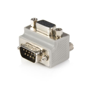 Adaptateur de câble DB9 vers série DB9 coudé à droite