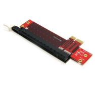 Adaptateur d'extension StarTech PCIe x1 vers x16 PEX1TO162