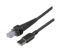 CABLE: RS232 (5V SIGNALS), MAGELLAN AUX PORT, BLACK, 10 PIN MODULAR, 3M (9.8 ), STRAIGHT, EXTERNAL POWER WITH OPTION FOR HOST SCANNER POWER