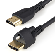 Câble HDMI StarTech HDMM1MLS 1 m avec vis de verrouillage
