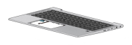 HP SPS-TOP COVER avec KBD CP+PS NRL