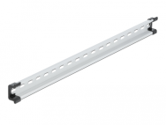 Delock 66183 - Rail DIN 35 x 15 mm (50 cm) en aluminium, trous oblongs