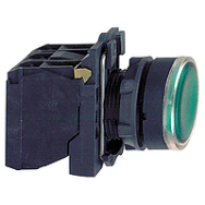 APC Upplyst tryckknapp XB5AW33B5 24V AC/DC Vert