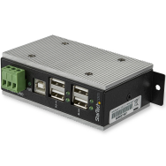 StarTech HB20A4AME Hub USB 2.0 industriel 4 ports