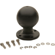 THOR DOCK BALL, D-SIZE, WITH MOUNTING HARDWARE, FOR SPARE DOCKS, INCLUDED IN RAM MOUNT KITS