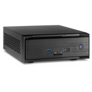 Inter-Tech MW-01 II - Mini-Tour - PC - Noir - ITX